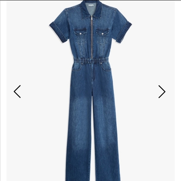 LAST ONE! 1920's Style Aviation Denim Jumpsuit - Picture 7 of 7